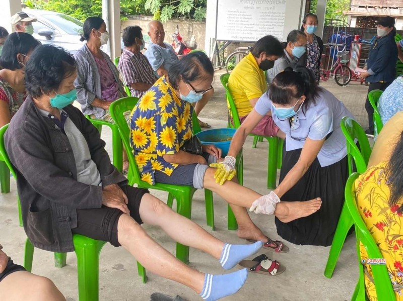 โครงการส่งเสริมผู้สูงวัยด้วยการแพทย์แผนไทย ปี 2565 Image 3
